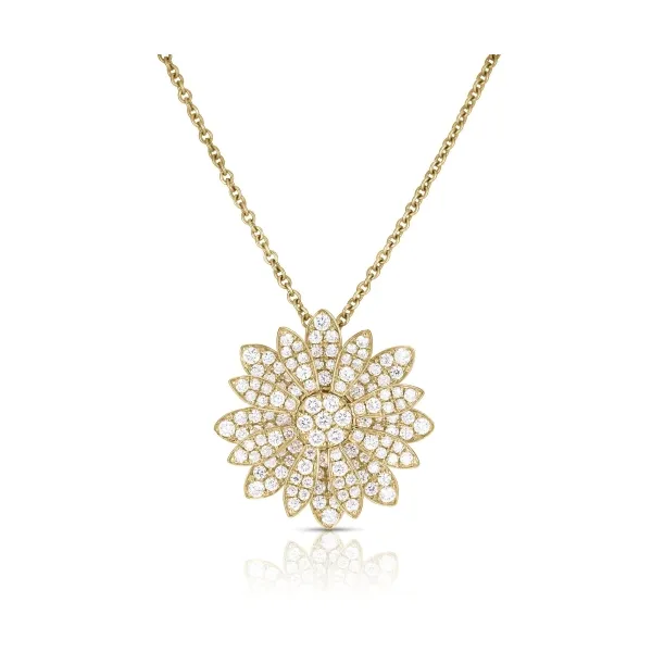 ROBERTO COIN 18K Y DIAMOND MARGHERITA NECKLACE Carats Mcallen, TX