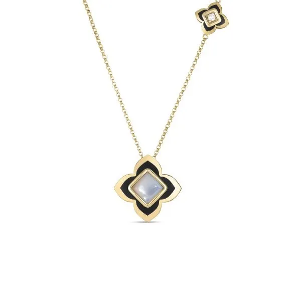 18K Y DIA MOP PALAZZO DUCALE NECKLACE Carats Mcallen, TX