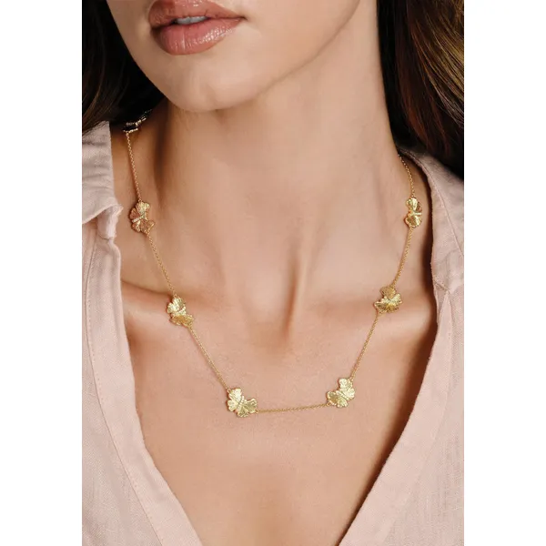 Anabel Aram Butterfly Station Necklace Image 2 Carats Mcallen, TX