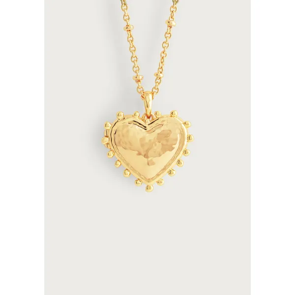 ANABEL ARAM HEART LARGE LOCKET NECKLACE Carats Mcallen, TX