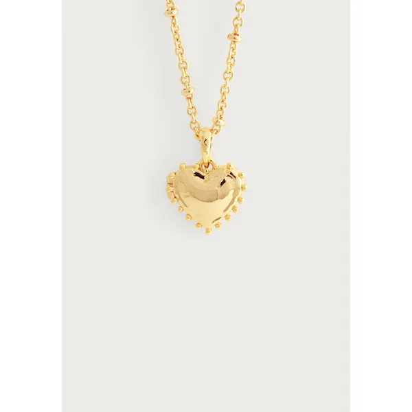 ANABEL ARAM HEART SMALL LOCKET NECKLACE Image 2 Carats Mcallen, TX