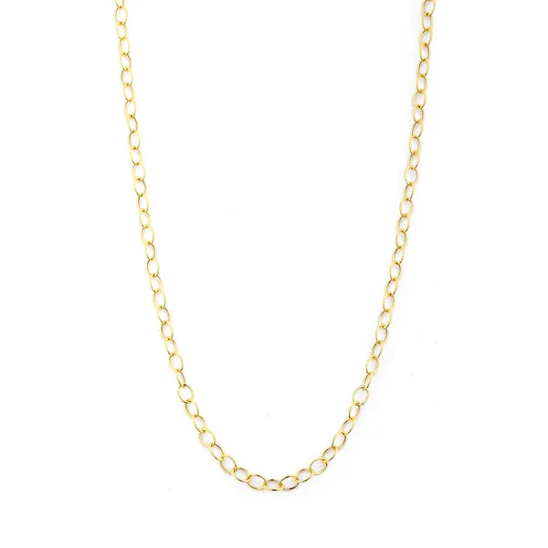 Syna 18K Yellow Gold Medium Link Chain Carats Mcallen, TX