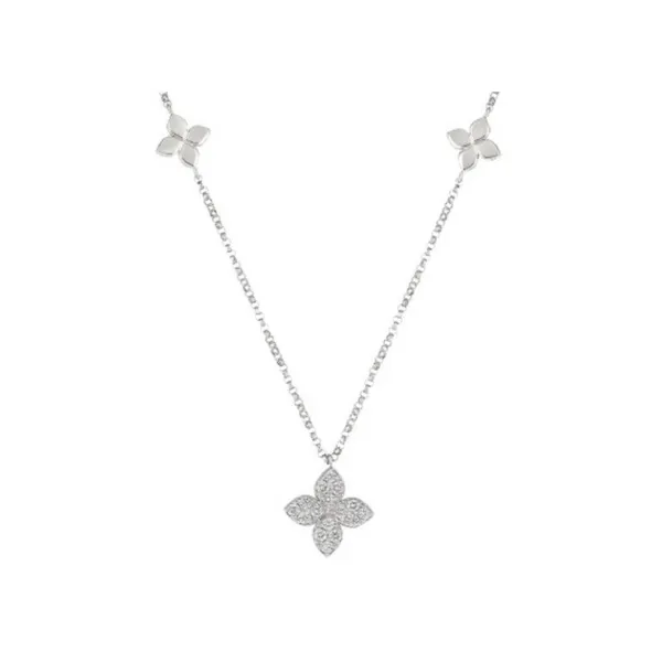 ROBERTO COIN WG LOVE BY THE INCH NECKLACE Carats Mcallen, TX