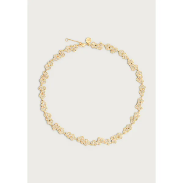 Anabel Aram Orchid White Pavé Necklace Carats Mcallen, TX