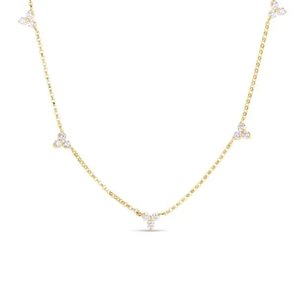 18K Y DIA LOVE BY INCH NK 5 STATIONS DIAM 0.48 Image 2 Carats Mcallen, TX