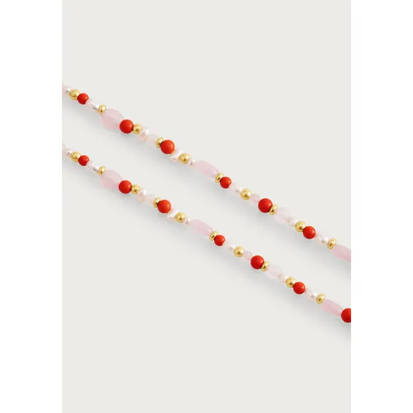 ANABEL ARAM Milos Beaded Necklace, Warm Image 2 Carats Mcallen, TX