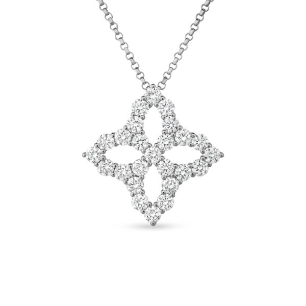 ROBERTO COIN DIA VENETIAN PRINCESS NECKLACE - LARGE Carats Mcallen, TX