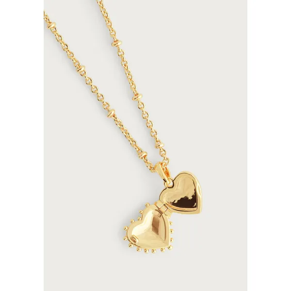 ANABEL ARAM HEART SMALL LOCKET NECKLACE Carats Mcallen, TX