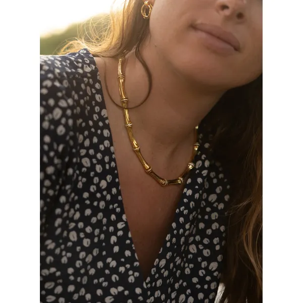 ANABEL ARAM Bamboo Necklace Image 2 Carats Mcallen, TX