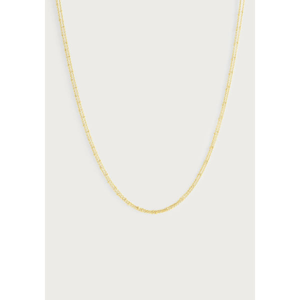Molten Double Chain Necklace, Gold Carats Mcallen, TX