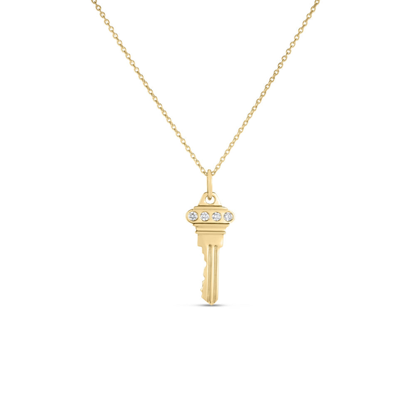 TINY TREASURES DIAMOND ACCENT KEY NECKLACE Carats Mcallen, TX