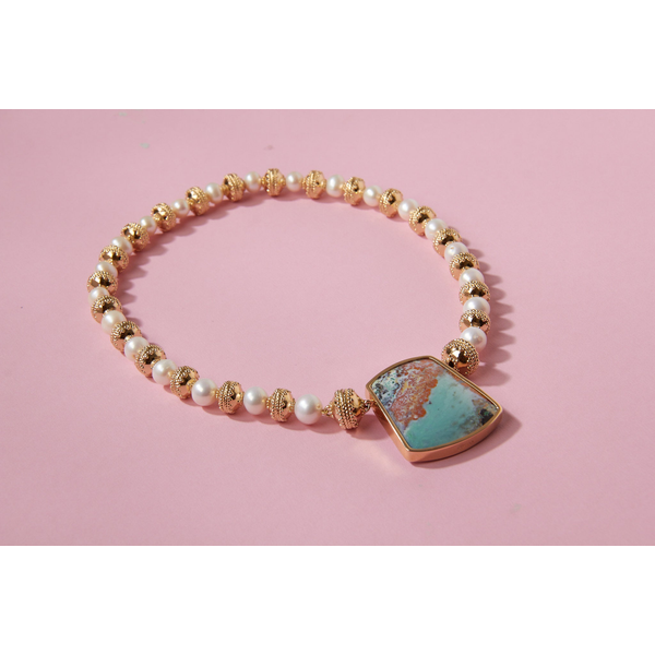 Signature Bead and Pearl Necklace Image 2 Carats Mcallen, TX