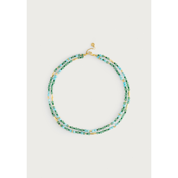 Milos Beaded Necklace - Turquoise Carats Mcallen, TX