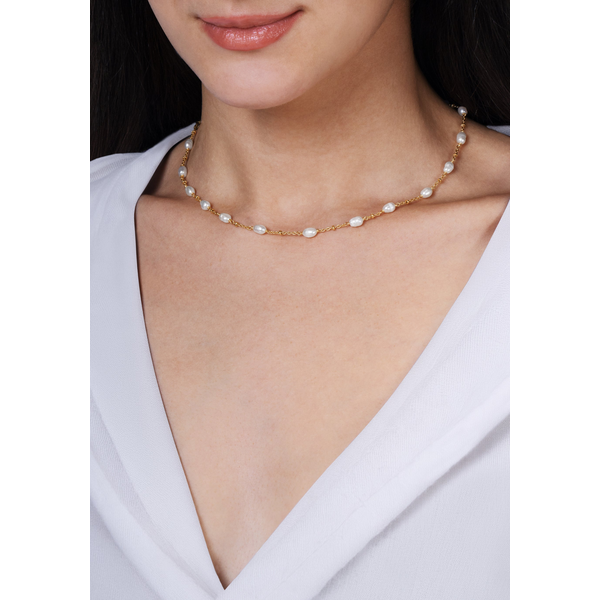 Milos Multi Beaded Necklace - Pearl Image 2 Carats Mcallen, TX