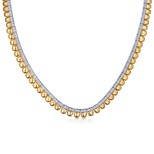 Sirena Fringe Necklace with Diamonds Carats Mcallen, TX
