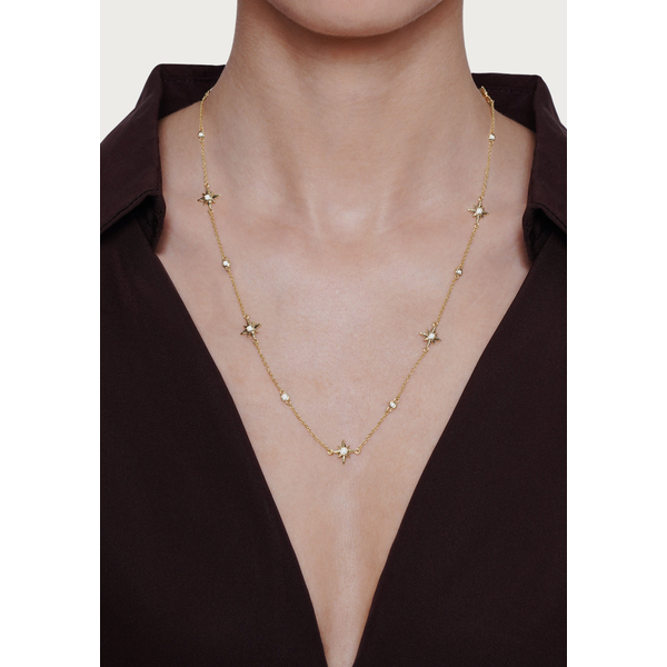 Celeste Station Long Necklace Image 2 Carats Mcallen, TX