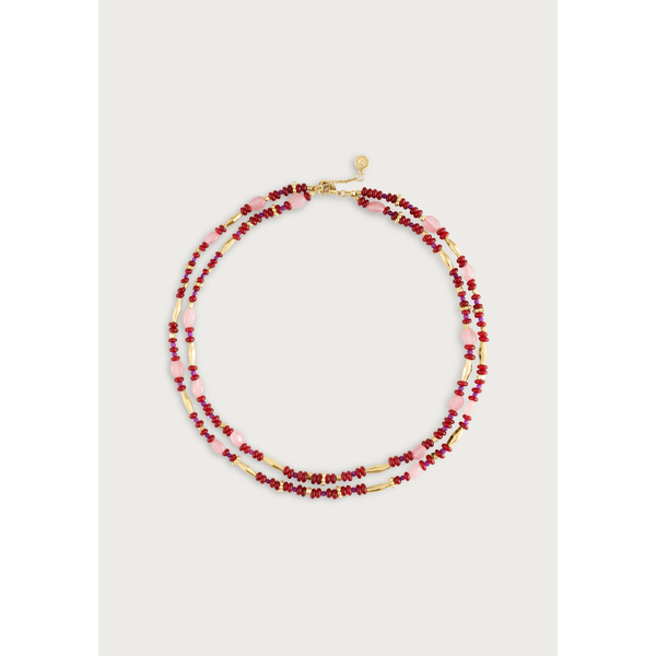 Milos Beaded Necklace - Lilac Carats Mcallen, TX
