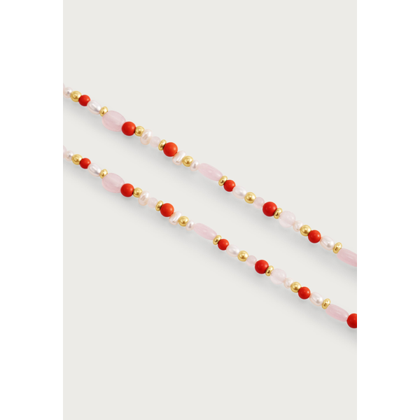 ANABEL ARAM Milos Beaded Necklace, Warm Image 2 Carats Mcallen, TX