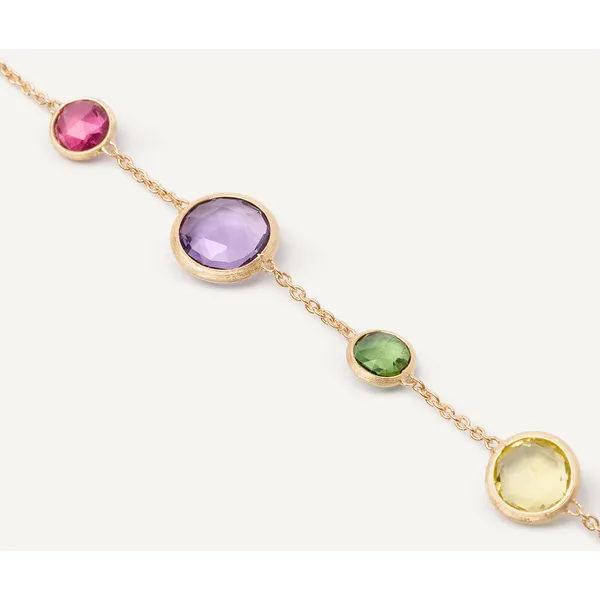 MARCO BICEGO JAIPUR COLOR 18K Yellow Gold Gemstone Bracelet Image 3 Carats Mcallen, TX