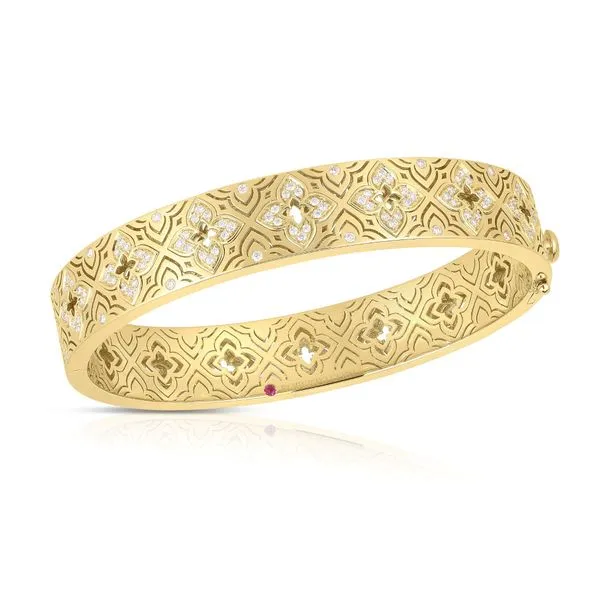 18K Y DIA VENETIAN PRINCESS BANGLE Carats Mcallen, TX