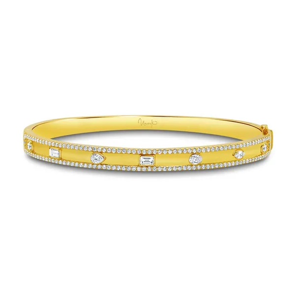 Uneek Fine Jewelry Uneek Alexandria Collection Bezel Bangle Carats Mcallen, TX