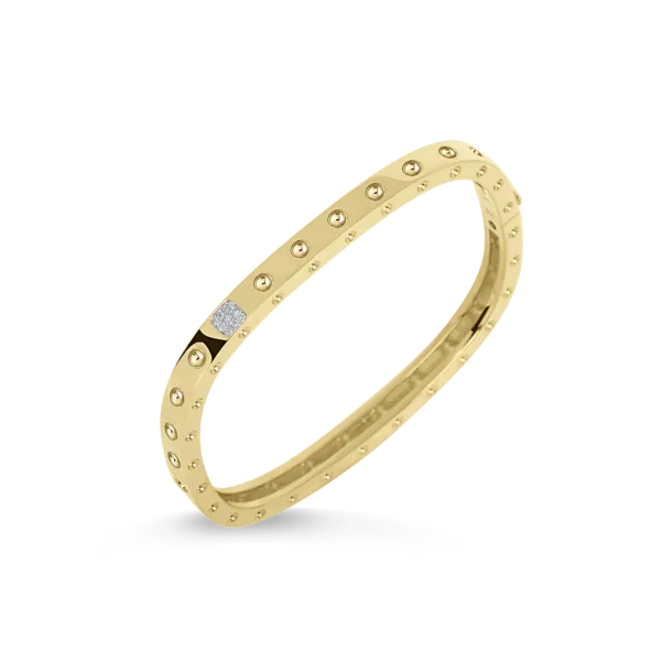 ROBERTO COIN POIS MOI SINGLE DIAMOND BANGLE Carats Mcallen, TX
