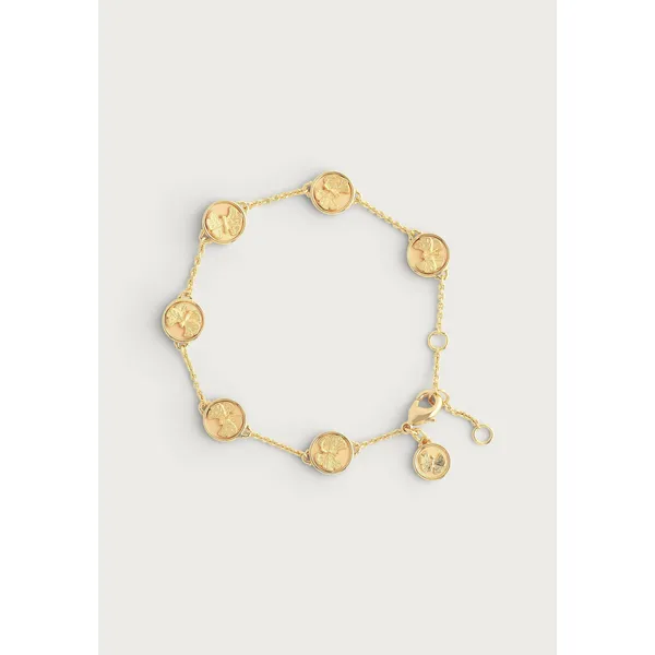 ANABEL ARAM BUTTERFLY COIN CHARM BRACELET Carats Mcallen, TX