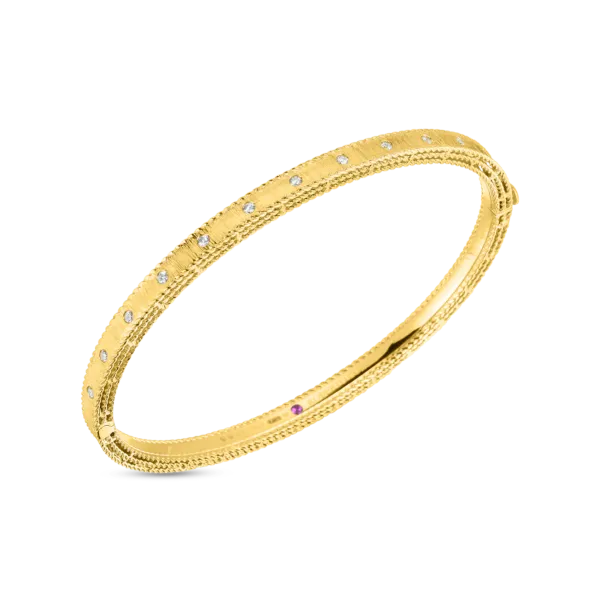 ROBERTO COIN 18K Y DIA PRINCESS BANGLE Carats Mcallen, TX