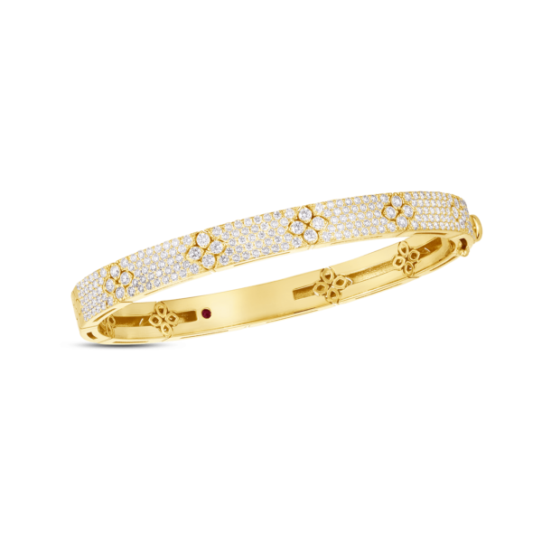 ROBERTO COIN 18K YELLOW GOLD BANGLE Carats Mcallen, TX