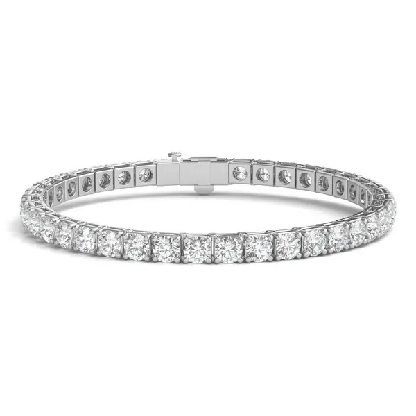 PIRANESI 18 K WHITE GOLD 4.47CTS TENNIS BRACELET Carats Mcallen, TX