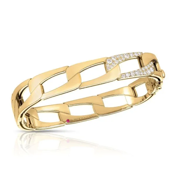 18K Y DIA NAVARRA BANGLE Carats Mcallen, TX