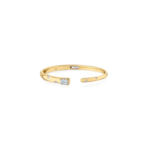 Cuff Bangle with an Ashoka Diamond Carats Mcallen, TX