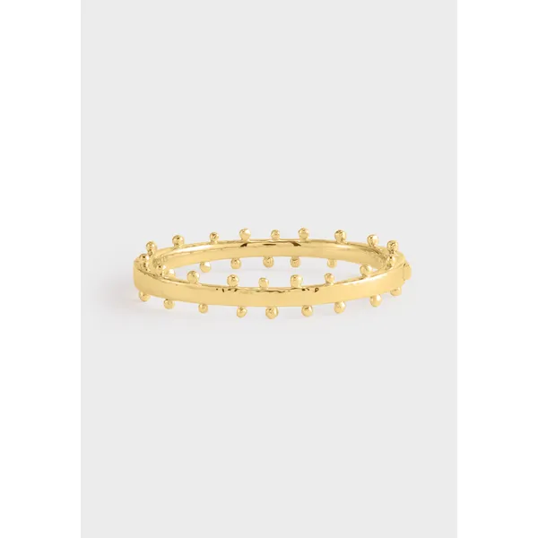 ANABEL ARAM Milos Gold Hinged Bangle Carats Mcallen, TX