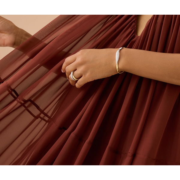 MARCO BICEGO 18KT GOLD MARRAKECH BANGLE WITH DIAMONDS Image 2 Carats Mcallen, TX