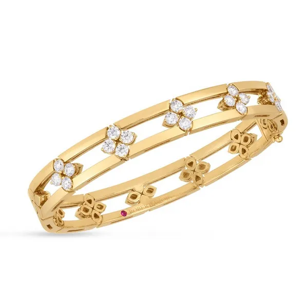 18K YELLOW GOLD DIAMOND LOVE IN VERONA 8.5MM BLG Carats Mcallen, TX