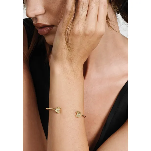 Butterfly Gold Bangle Image 2 Carats Mcallen, TX