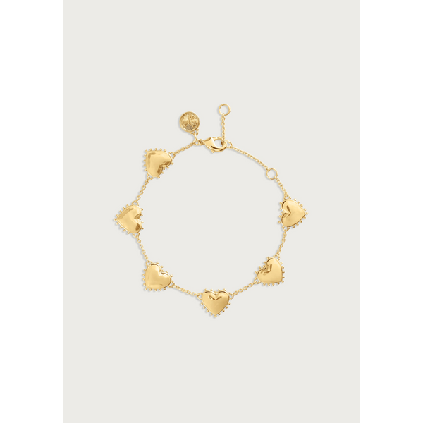 Heart Station Bracelet Carats Mcallen, TX