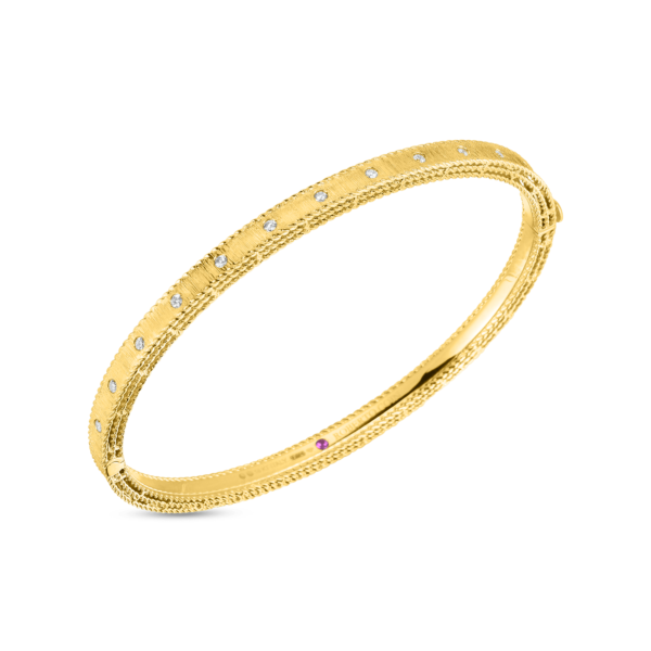 ROBERTO COIN 18K Y DIA PRINCESS BANGLE Carats Mcallen, TX