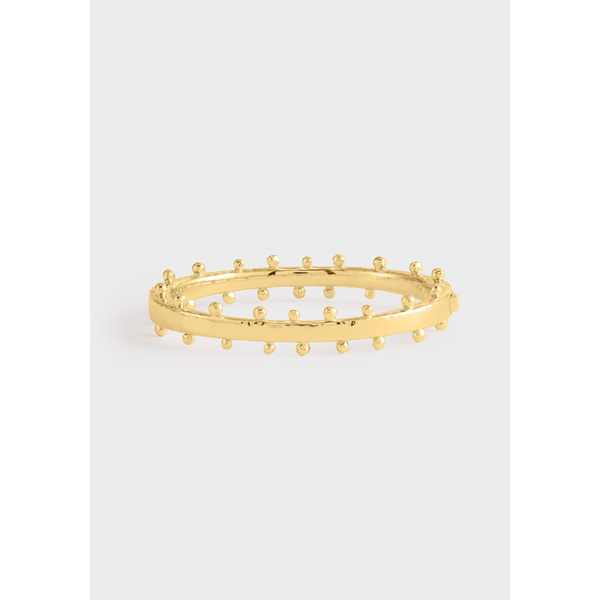ANABEL ARAM Milos Gold Hinged Bangle Carats Mcallen, TX