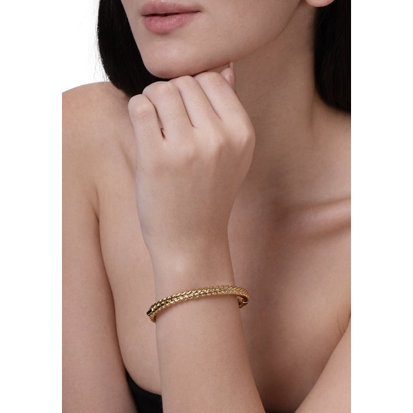 Cheval Braid Hinged Bangle - Thin Image 2 Carats Mcallen, TX