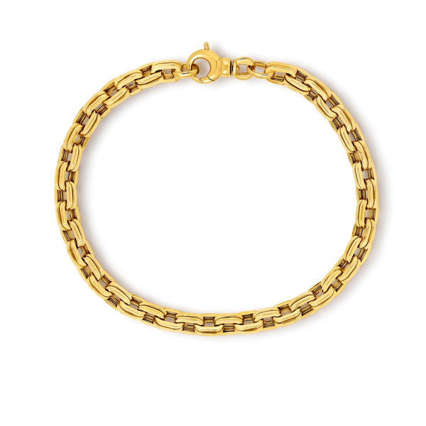 ROBERTO COIN 18K YELLOW GOLD GENTLEMAN BRACELTS Carats Mcallen, TX