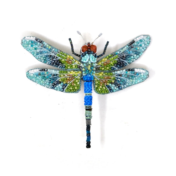 Blue Emperor Dragonfly Brooch Pin Carats Mcallen, TX
