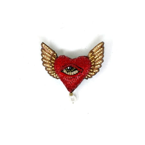 Guardian Heart Brooch Pin Carats Mcallen, TX
