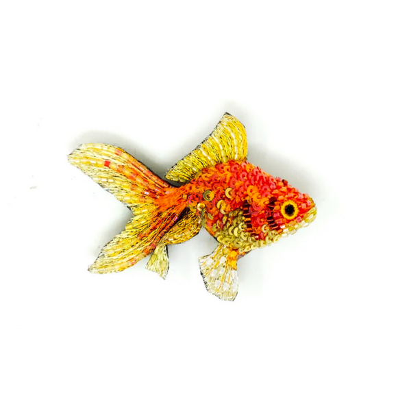FANTAIL GOLDFISH BROOCH PIN Carats Mcallen, TX