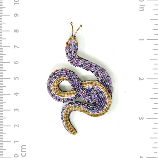Amethyst Snake Brooch Pin Image 2 Carats Mcallen, TX