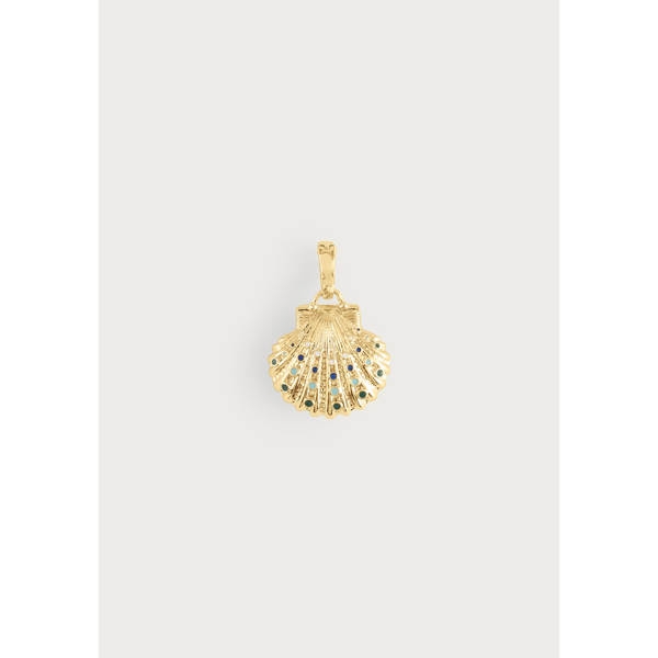 Milos Shell Locket Charm Carats Mcallen, TX
