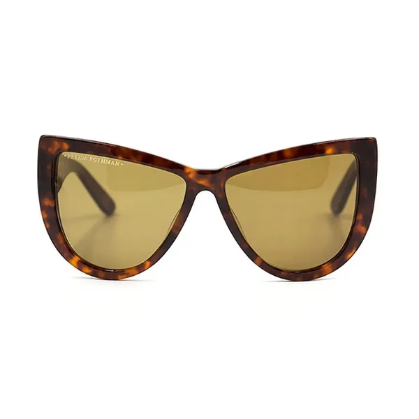 FIONA EXTREME CAT EYE BROWN  SUNGLASSES Carats Mcallen, TX