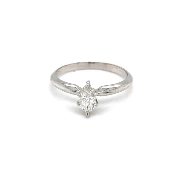 14 Karat White Gold Natural Diamond Engagement Ring similar item image