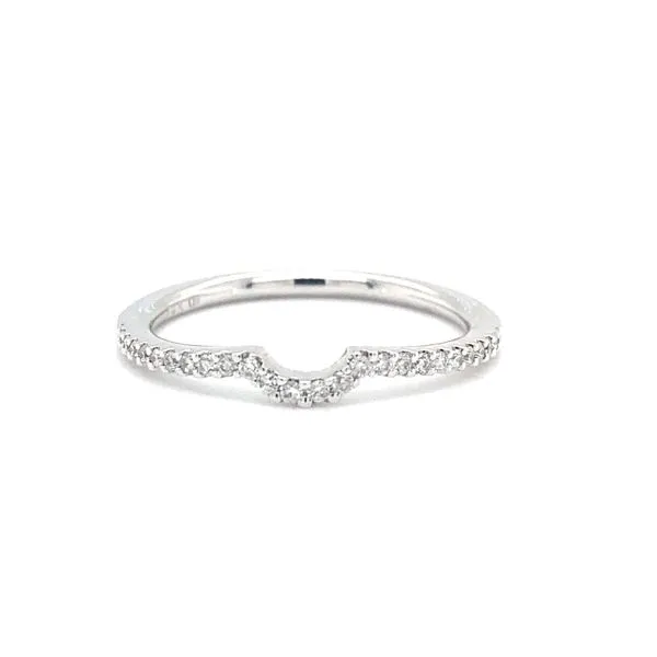 14 Karat White Gold Natural Diamond Engagement Ring and W...
