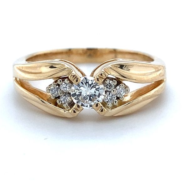 Natural Diamond Engagement Ring Carroll / Ochs Jewelers Monroe, MI